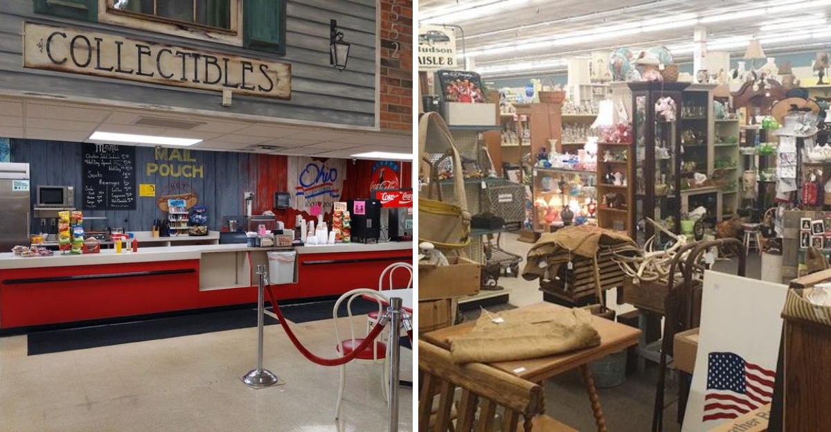 This Massive Ohio Antique Mall Is So Big Youll Lose Track Of Time