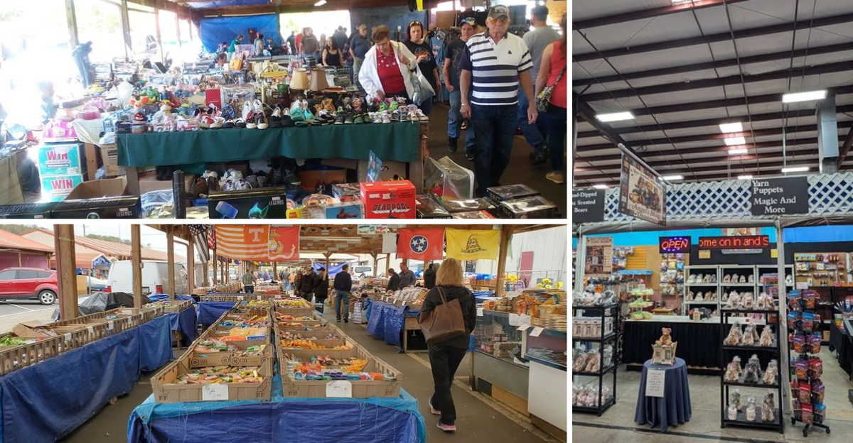 This Massive Tennessee Flea Market Is So Large, Locals Say You’ll Need The Whole Day To Explore It