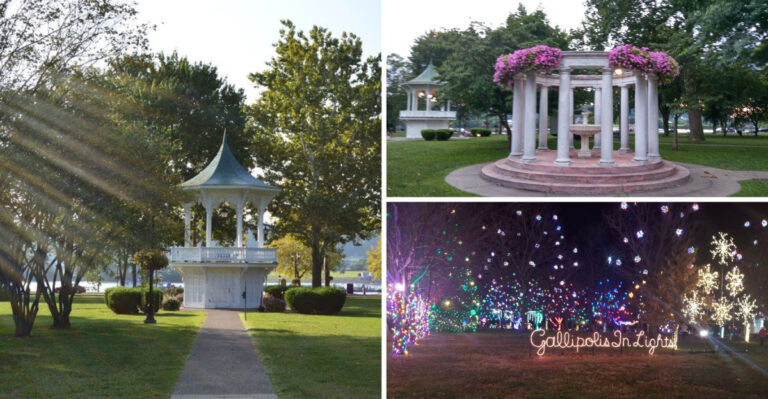 This Ohio Town’s Three-Block Park Has Been The Heart Of The Community Since 1790