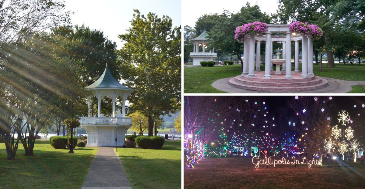 This Ohio Towns Three Block Park Has Been The Heart Of The Community Since 1790