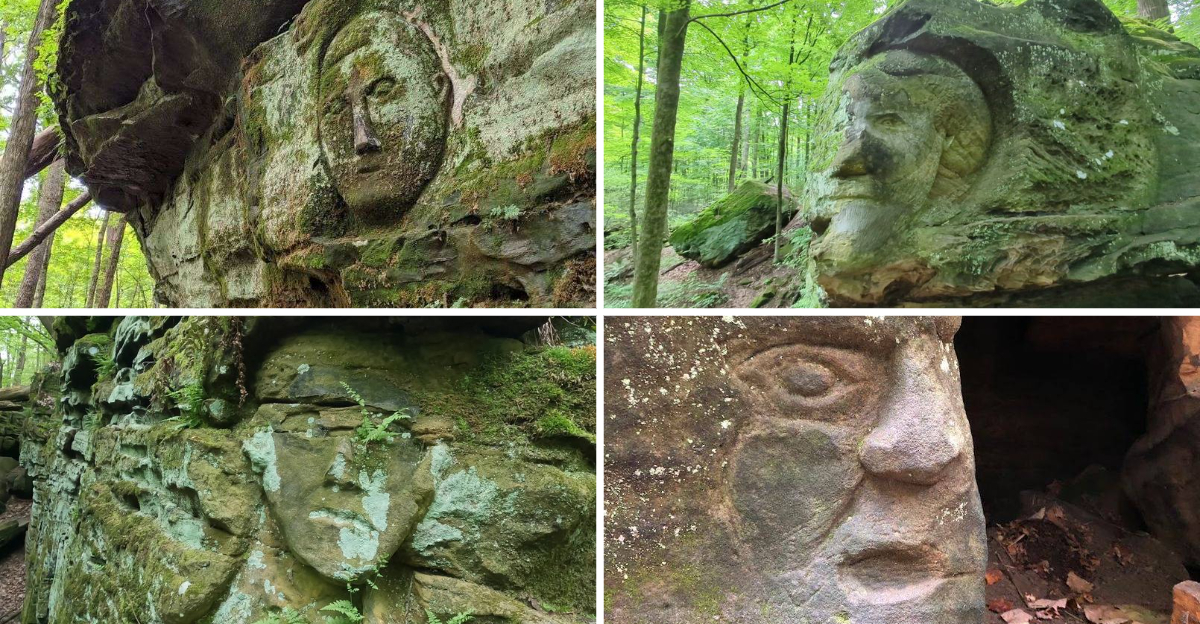 This Otherworldly Ohio Trail Is Filled With Wonderfully Strange Sculptures Around Every Turn