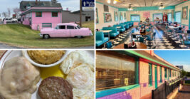 This Quirky Pink Virginia Diner Serves Hearty Breakfasts Starting At Around $8
