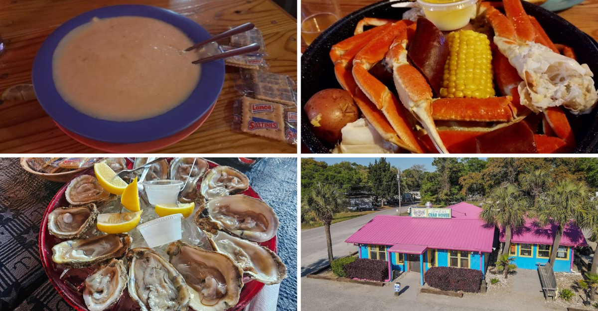 This South Carolina Seafood Restaurant Serves Fresh Crab And Oysters That Keep Locals Coming Back Year After Year