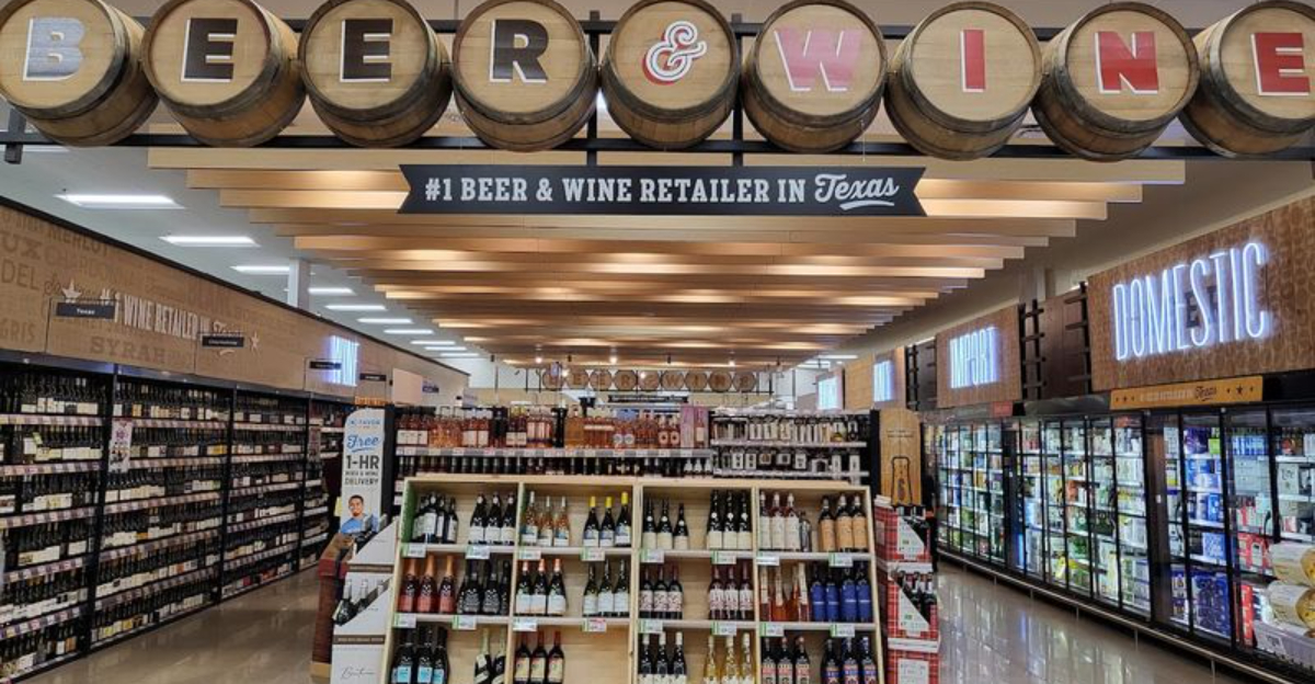 This Texas H E B Is So Massive It Has A Bar And Five Places To Eat Under One Roof