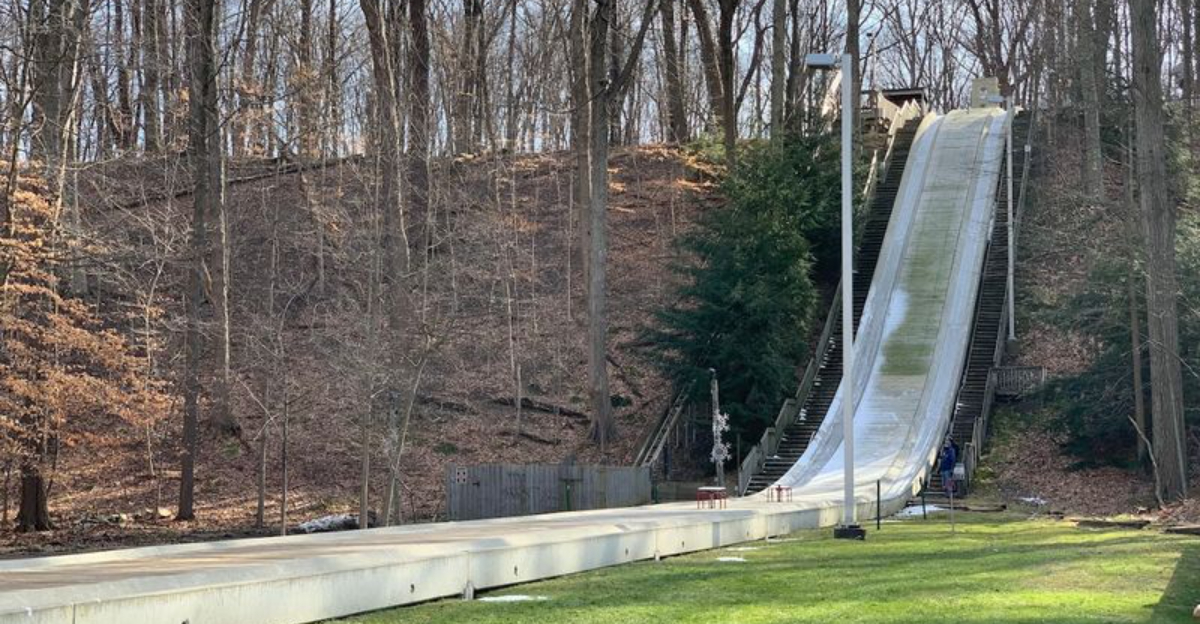 This Thrilling Ohio Toboggan Run Lets Riders Reach Speeds Of Up To 50 MPH