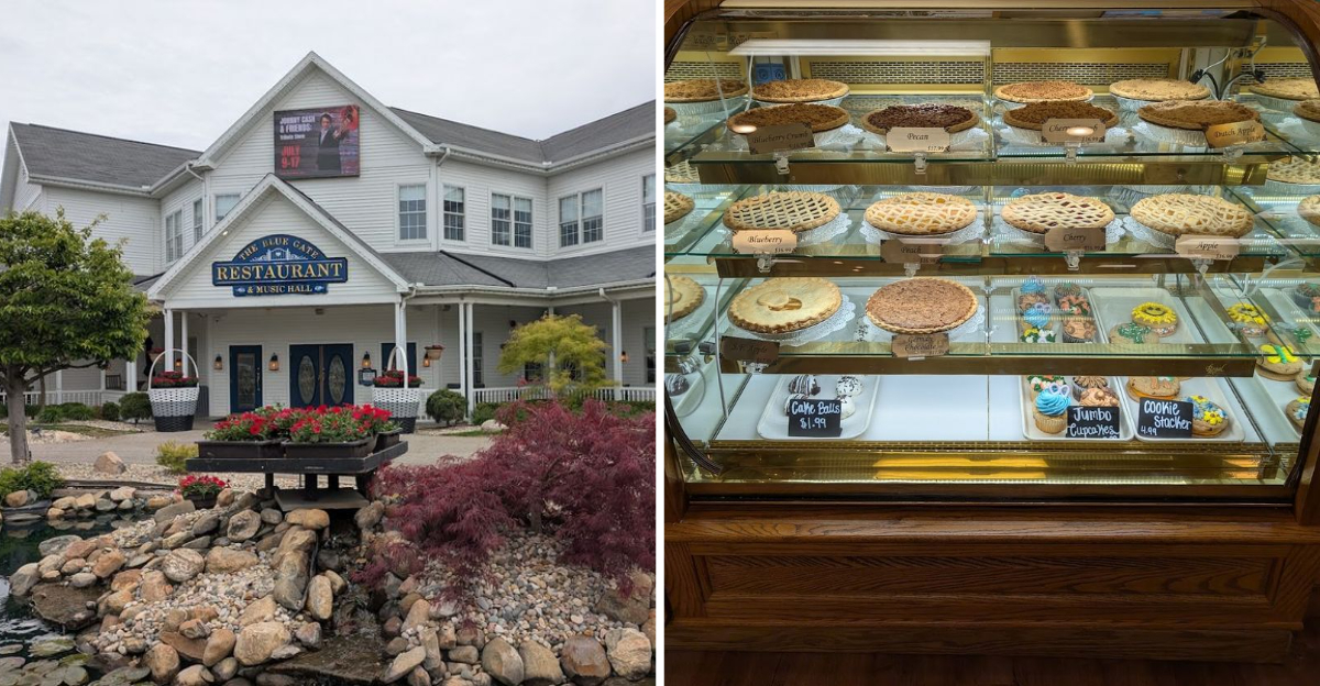 This Unassuming Indiana Restaurant Is Home To An Incredible Dessert Display