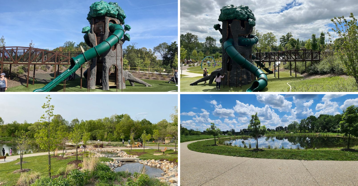 This enormous Playground in Michigan Is A Kids Paradise