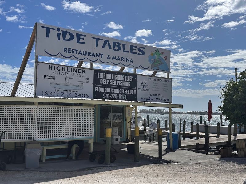 Tide Tables Restaurant & Marina - Cortez, Florida Tide Tables Restaurant & Marina - Cortez, Florida
