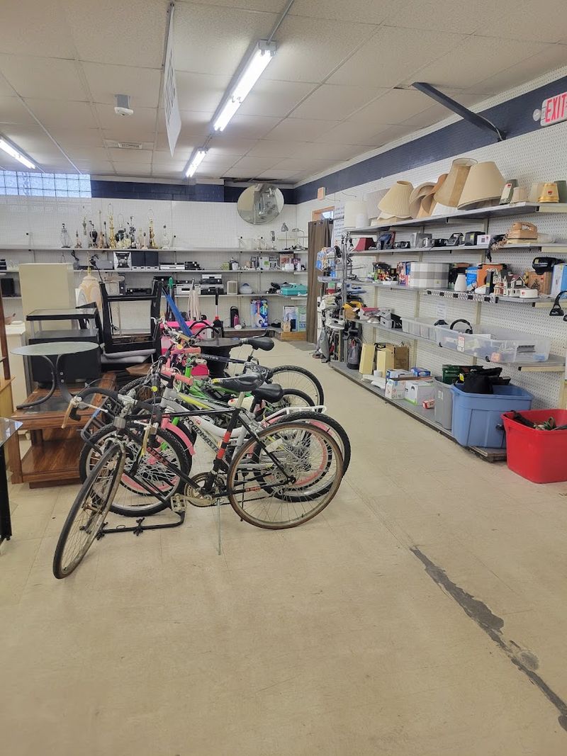 Toys and Children's Items Fill the Lower Level