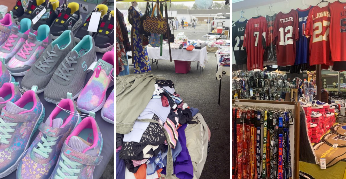 Treasure Hunters Say This Giant Virginia Flea Market Is One Of The Few Places Where 40 Can Fill An Entire Trunk