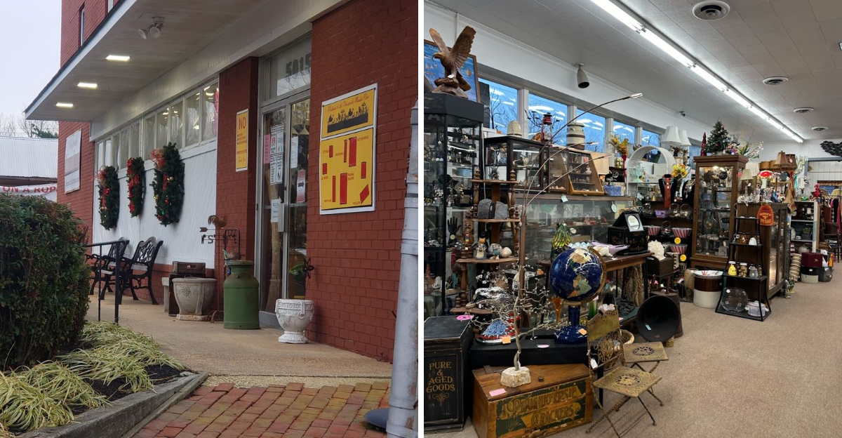 Treasure Hunters Travel From All Over Maryland To Explore This Enormous Flea Market