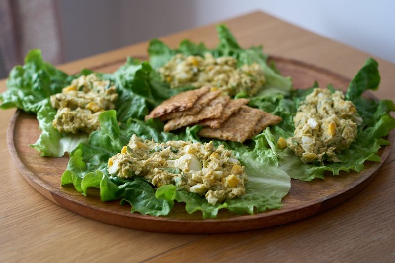 Tuna Salad Lettuce Wraps