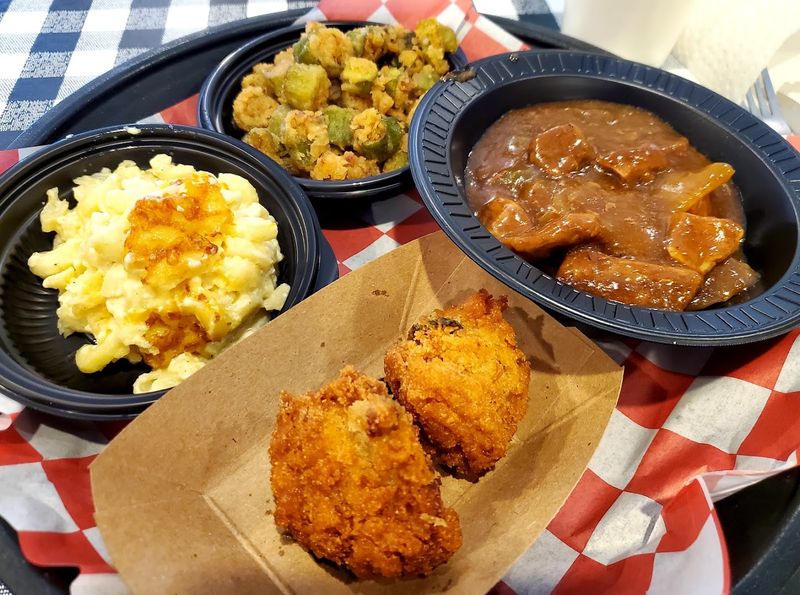 Turnip Greens, Fried Okra, And Classic Southern Sides