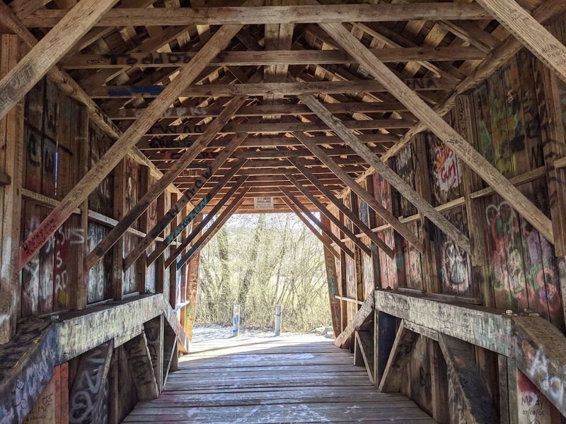 Unexplained Sounds Inside the Wooden Tunnel at Night