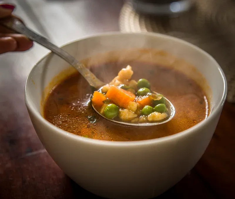 Vegetable beef soup Vegetable beef soup