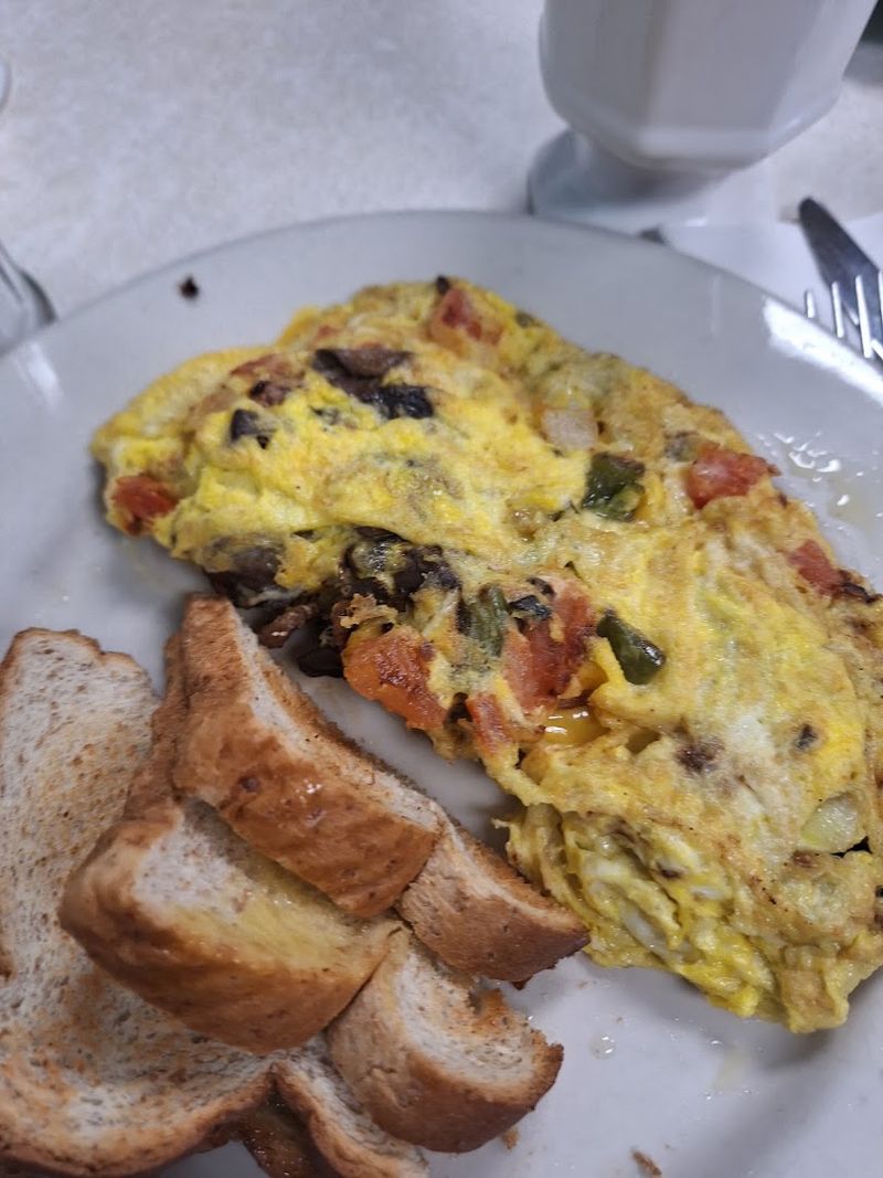 Veggie Omelette With Your Choice of Cheese