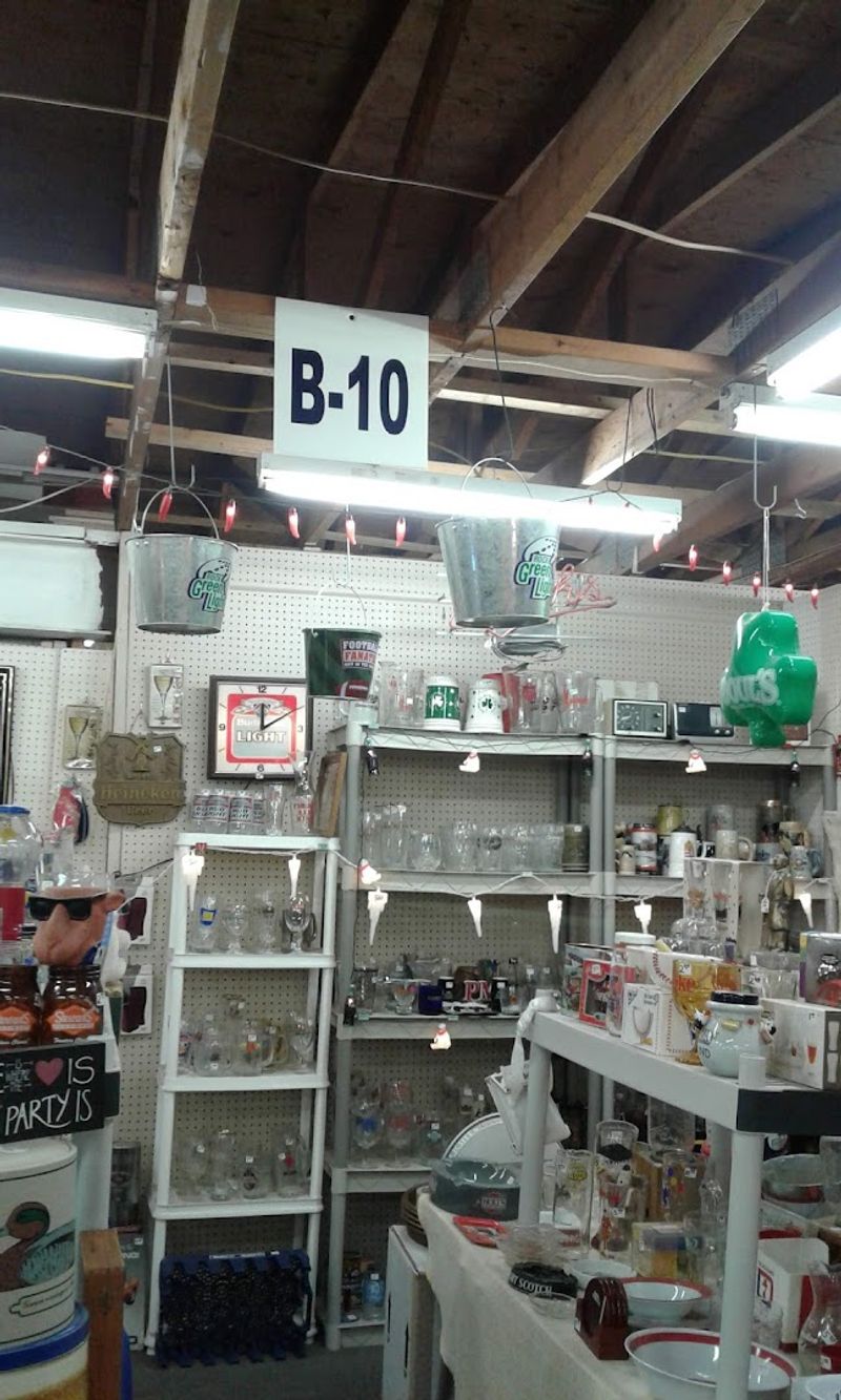 Vintage Glass, Industrial Art, and Unique Decorative Pieces Galore