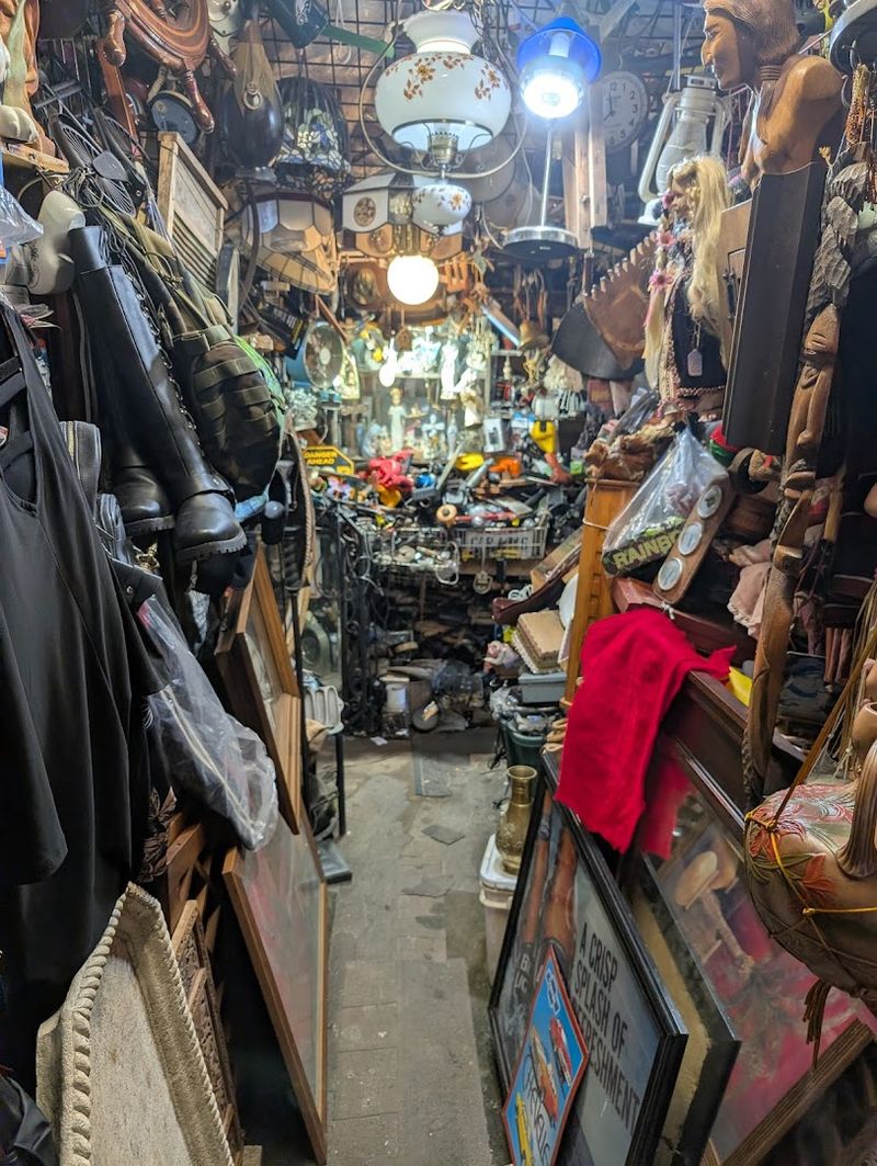 Vintage and Antique Finds Tucked in the Back