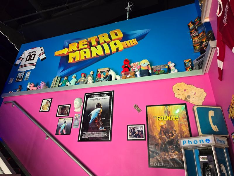 Walls Full of Memorabilia and 80s Collectibles