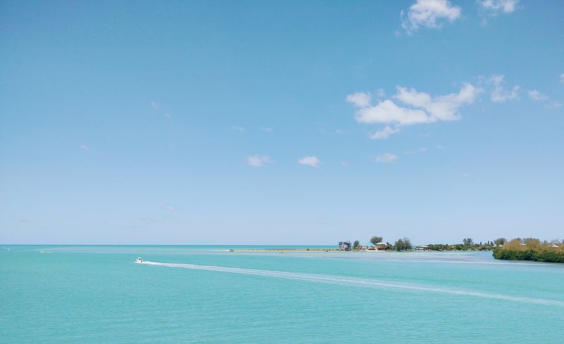 Watching Boats Pass Between Cayo Costa