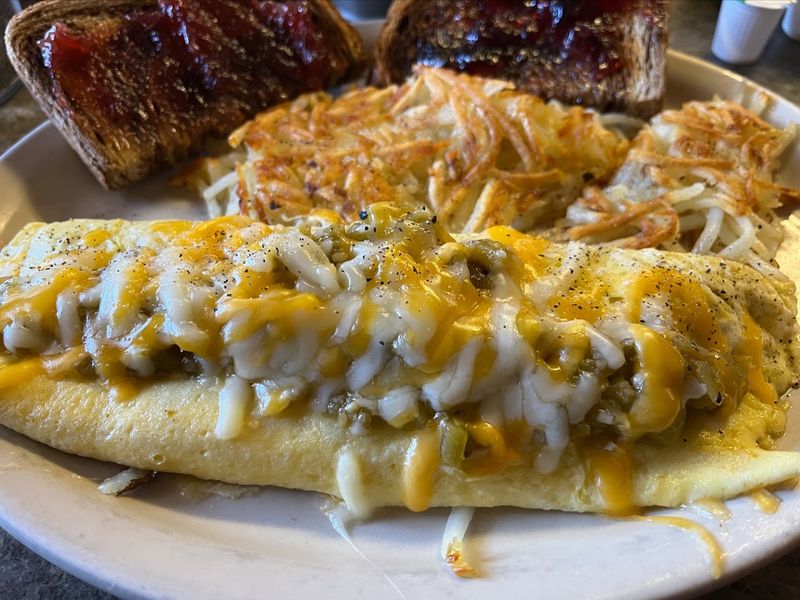 Western Omelette With Real Scratch Potatoes on the Side