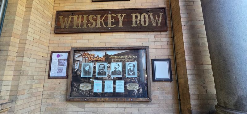 Whiskey Row Location and Atmosphere