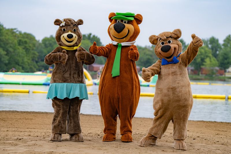 Yogi Bear, Cindy Bear, and Boo Boo Character Experiences