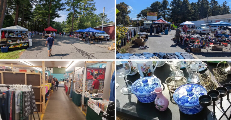 You Could Spend All Day Exploring This Gigantic Flea Market in Massachusetts for a memorable trip