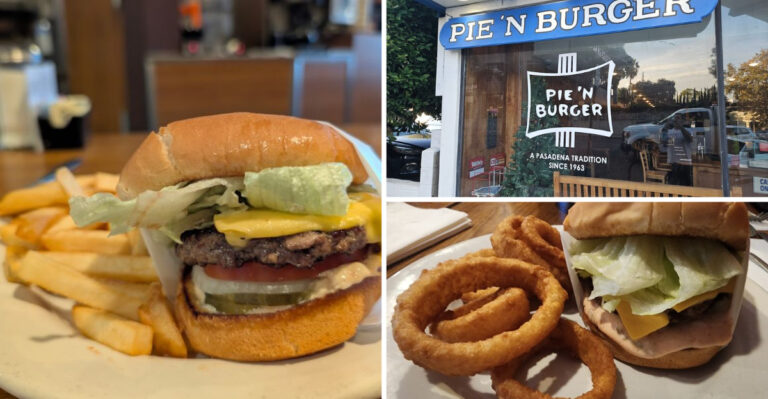 You Won’t Believe How Massive The Cheeseburgers Are At This Modest California Restaurant