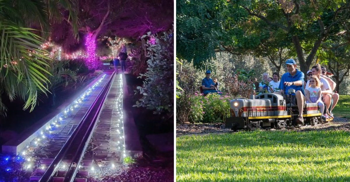 Youll Want To Ride This Charming Miniature Train In Florida More Than Once
