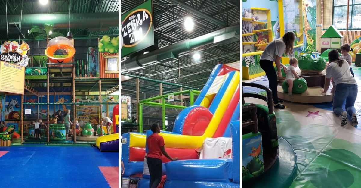 Kids Never Want To Leave This Massive North Carolina Indoor Playground Packed With Endless Adventures