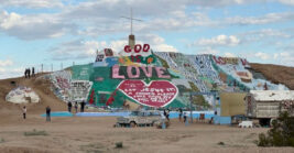 One Man Turned A California Mountainside Into An Extraordinary Desert Landmark Inspired By Love