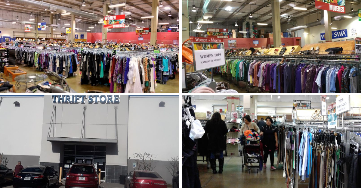 This Massive Texas Thrift Store Lets Treasure Hunters Fill A Cart Without Spending A Fortune