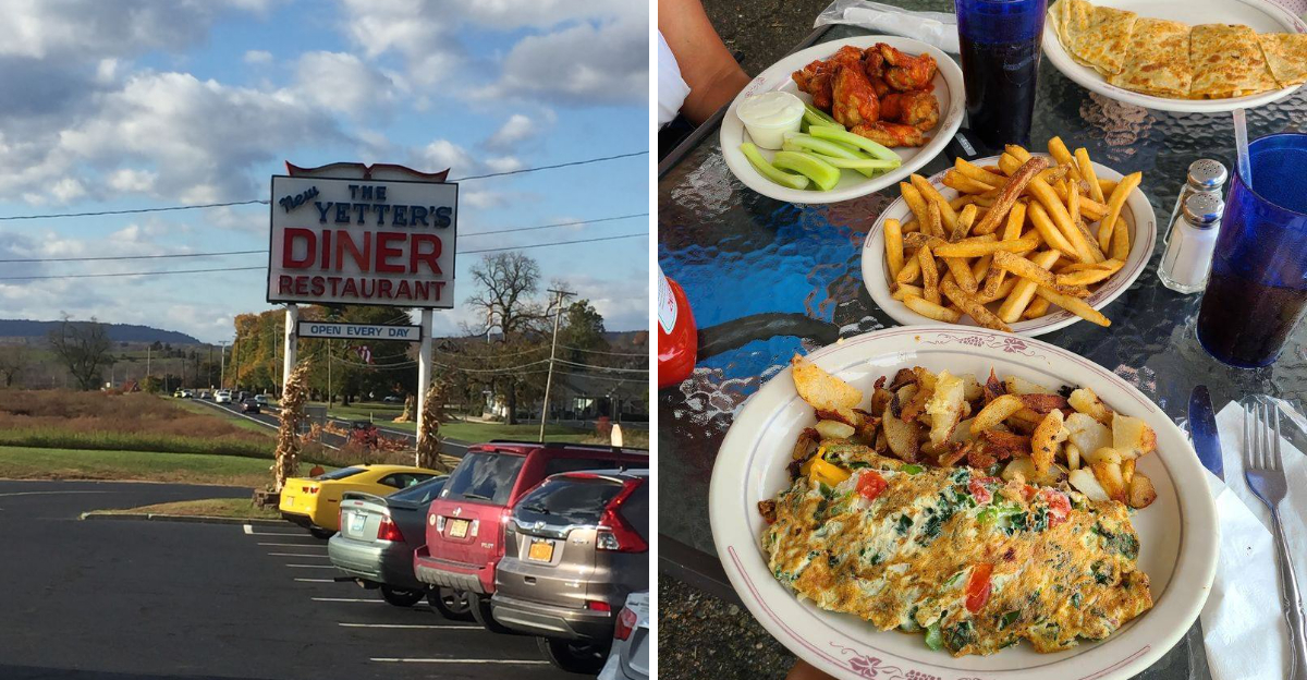 This Modest New Jersey Diner Is Famous For Generous Portions That Overflow The Plate