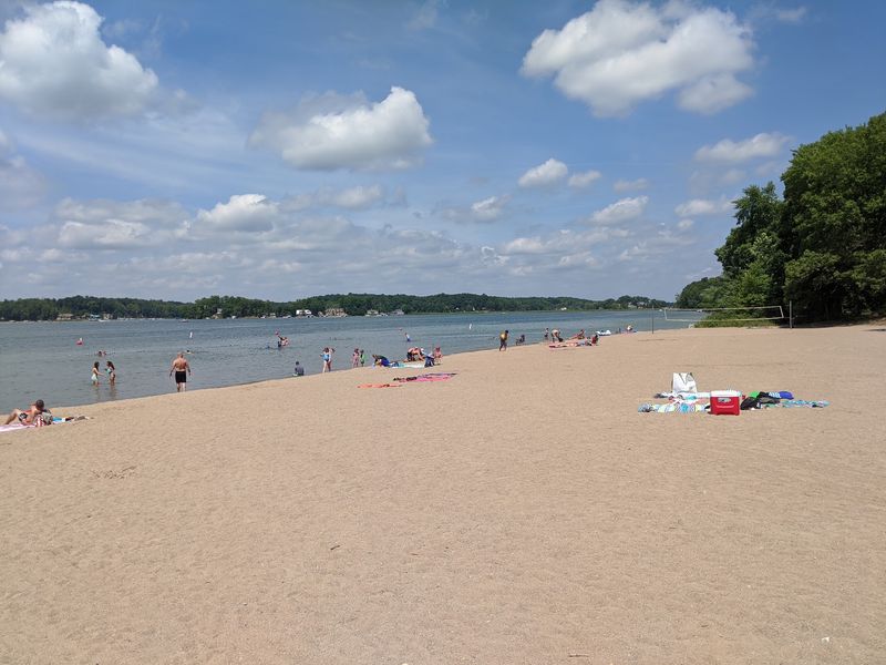 A Beach On Lake James Worth The Walk