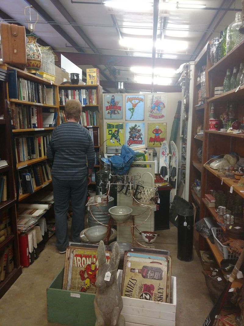 A Booth Dedicated to Used Books for the Avid Reader