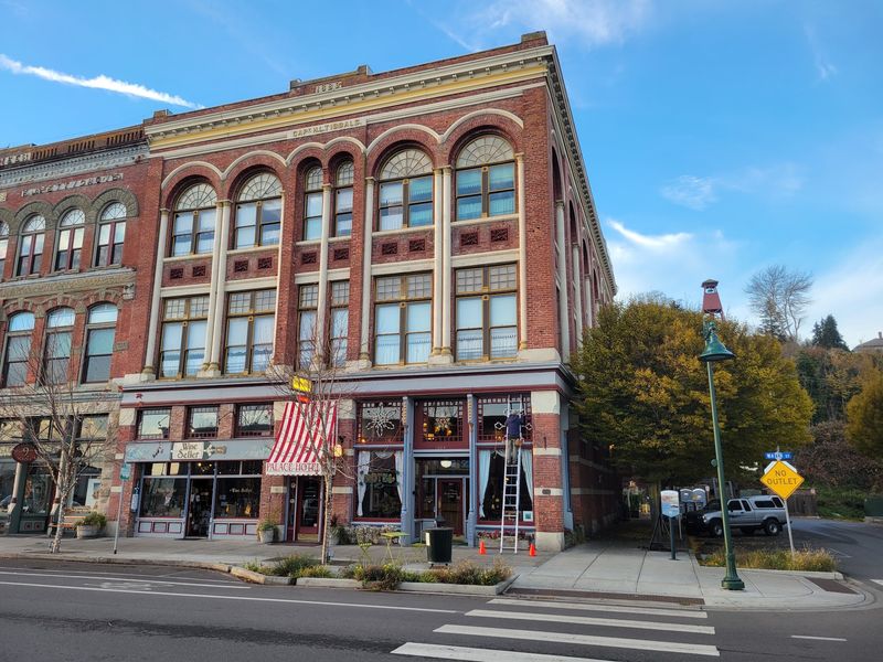 A Brick Landmark On Water Street