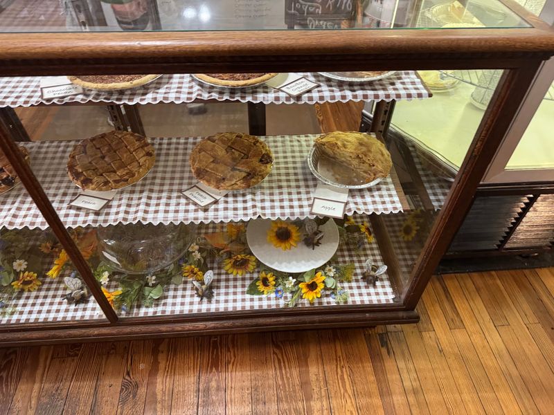 A Case Full Of Cream, Fruit, And Meringue