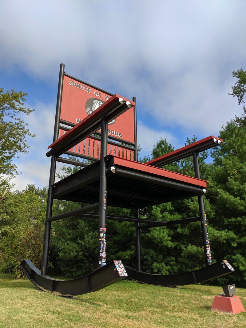 A Chair Built For Bragging Rights