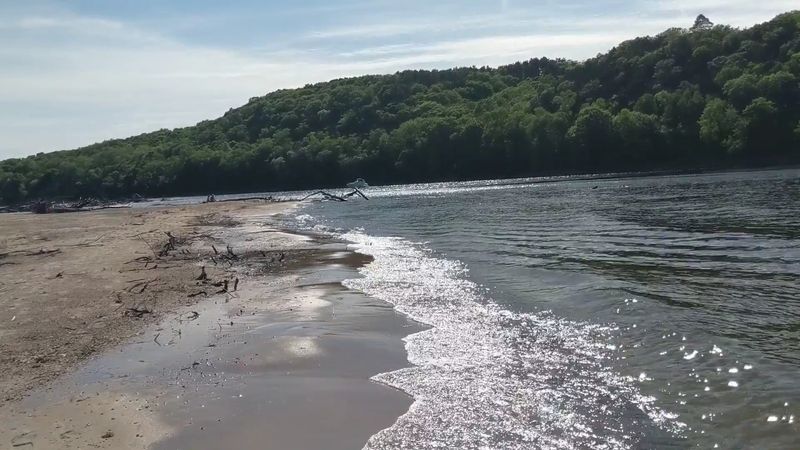 A Clean Beach at the End of the Descent