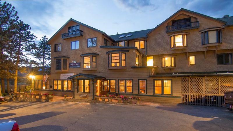 A Cliffside Lodge Above Estes Park