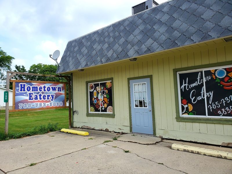 A Corner Cafe Right on the State Line