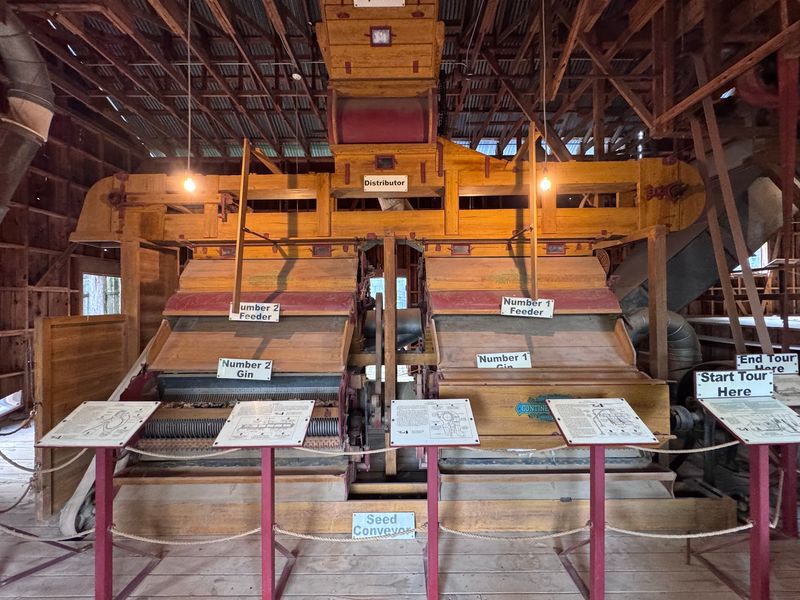 A Cotton Gin Frozen in Time