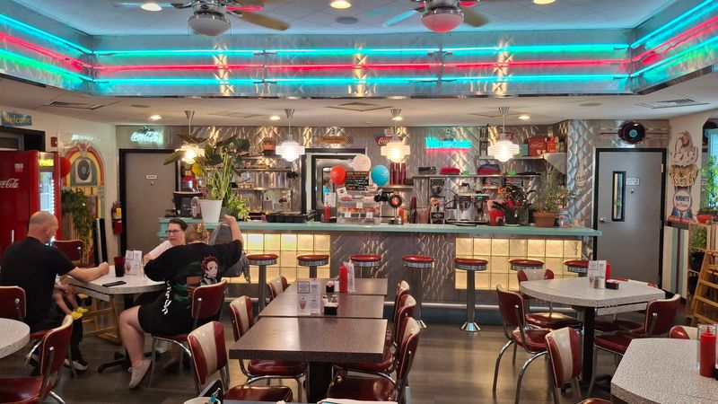 A Diner Built Around a Decade A Diner Built Around a Decade