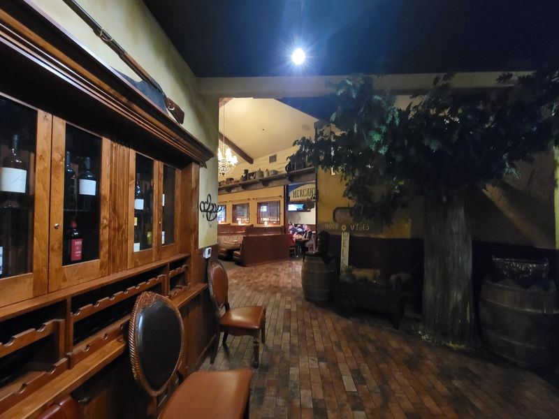 A Dining Room With Frontier Charm