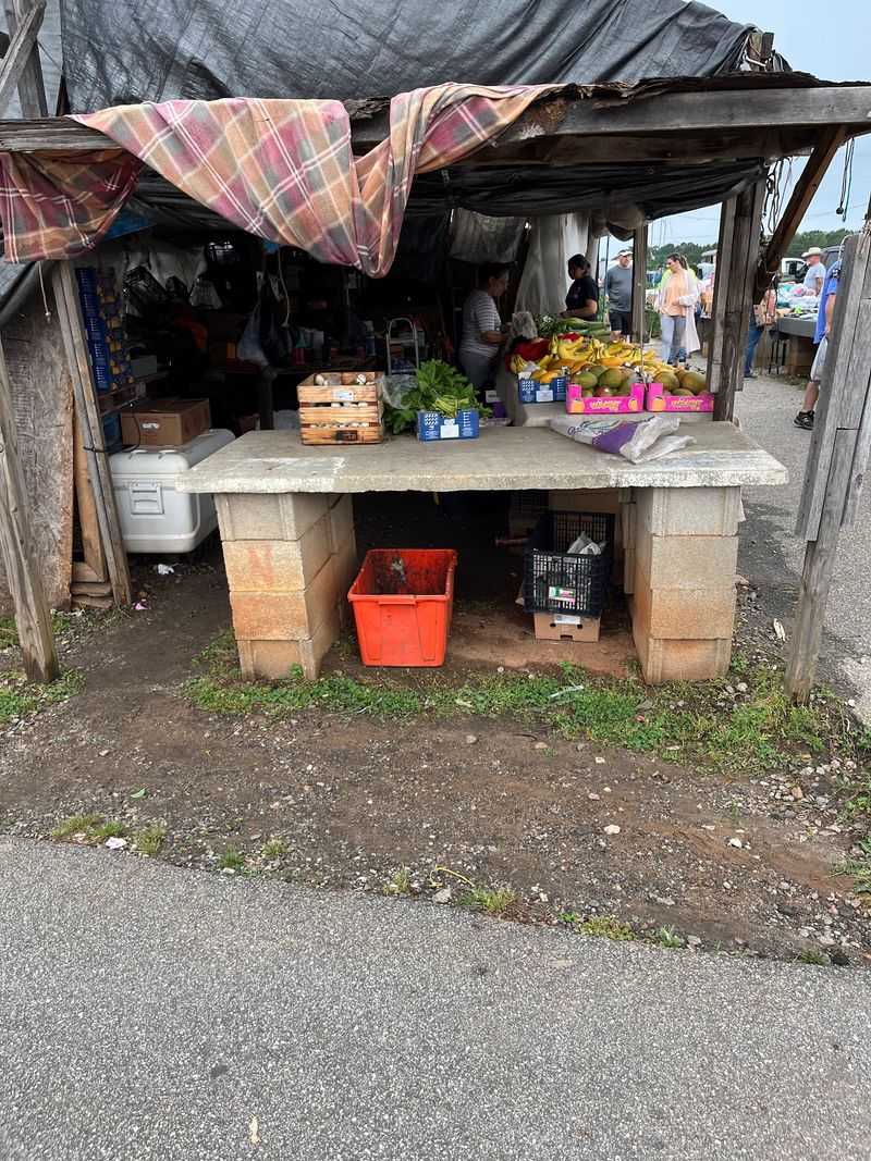 A Farmers Market Loaded With Fresh Produce