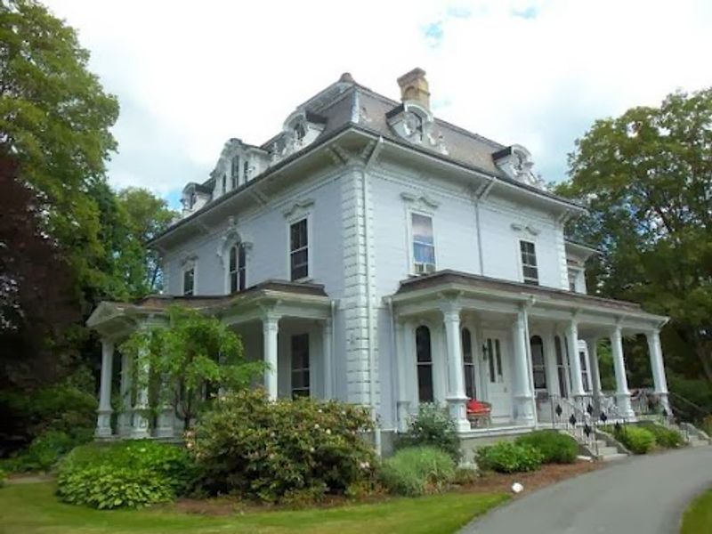 A French Victorian Landmark in Wrentham A French Victorian Landmark in Wrentham