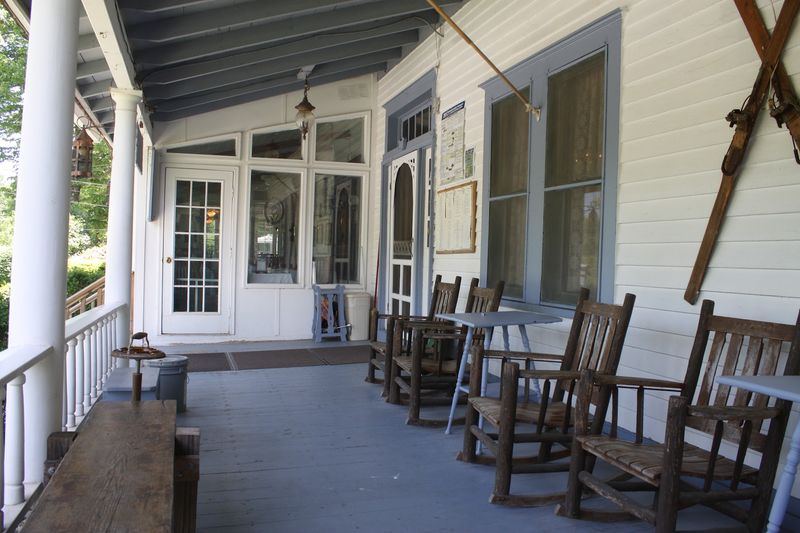 A Front Porch Made for Rocking Chairs