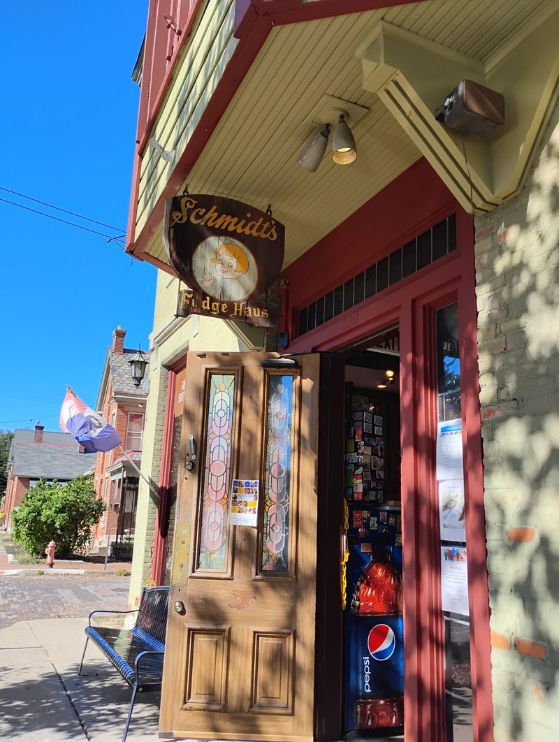 A Gift Shop And Fudge Counter Across The Way