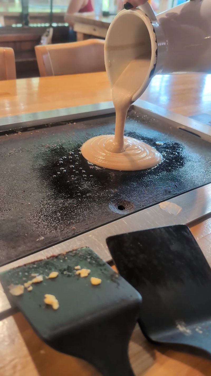 A Griddle Built Into Your Table A Griddle Built Into Your Table
